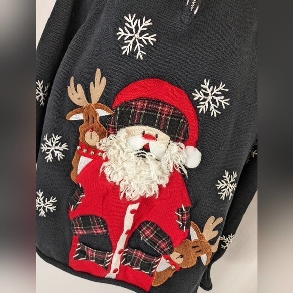 Rainbow‎ Bridge Vintage Holiday Sweater size XL - Picture 10 of 10